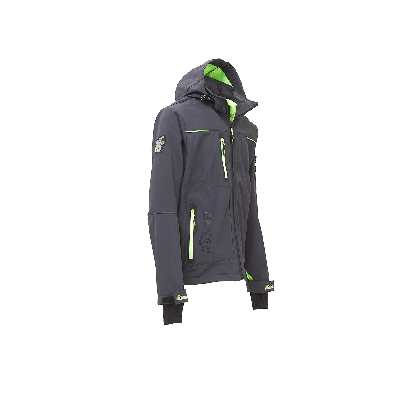 CHAQUETA U-POWER SPACE ASPHALT GREY - Imagen 2