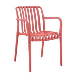 Silla jardín GRETA (colores disponibles: burdeos, negra, gris o beige)